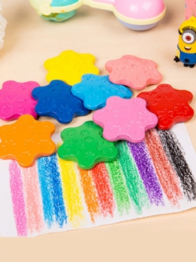 12 Farebných Kreatívnych Pasteliek S Farebnými Ceruzkami Na Maľovanie Pre Deti Školské Umelecké Potreby