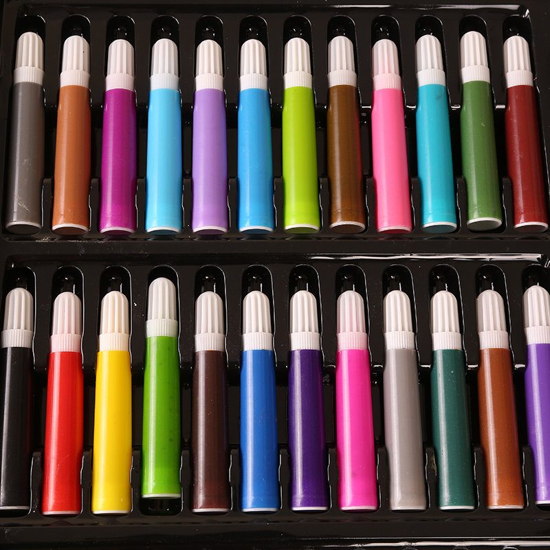 150ks Detská Školská Farebná Ceruzka Umelecká Súprava Kresba Maľba Pastelka Akvarel Darčeková Krabička