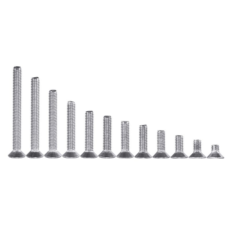 240 Ks Sortiment Skrutiek S Plochou Hlavou M4 304 Z Nehrdzavejúcej Ocele