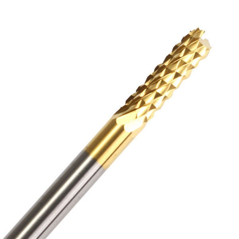 Drillpro Db-m1 10ks 0.8-3mm Titánom Potiahnutá Gravírovacia Fréza Karbidové Bity