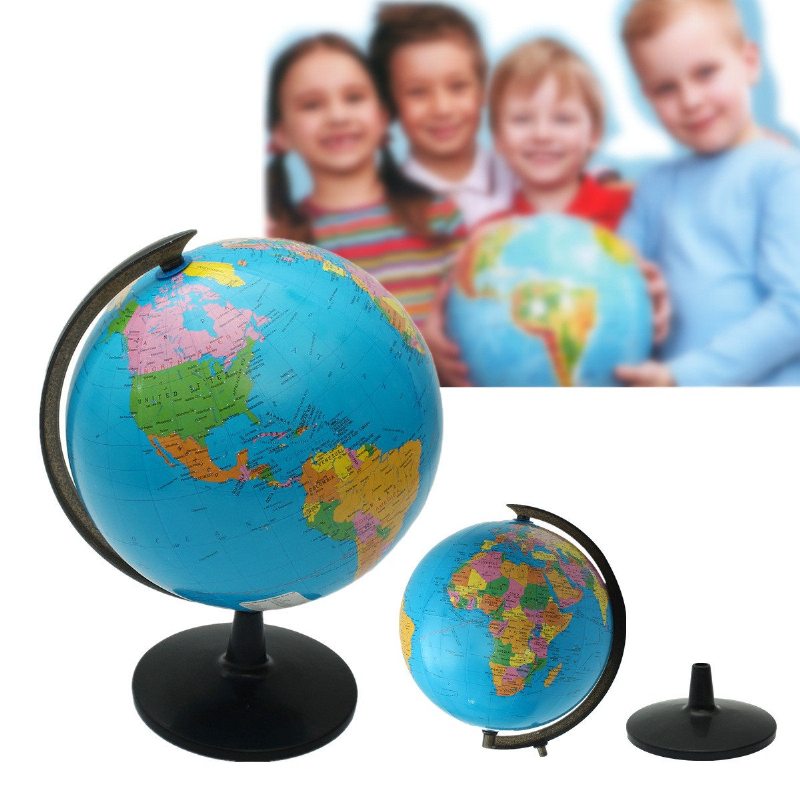 Mapa Atlasu Zemegule So Stojanom Na Vzdelávanie Detí Home Dekor Školské Kancelárske Potreby