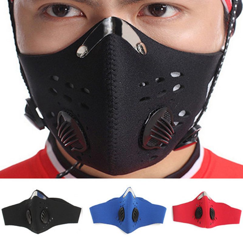 Ochranný Filter Proti Prachu Pm 2.5 Cyklistická Maska S Aktívnym Uhlím