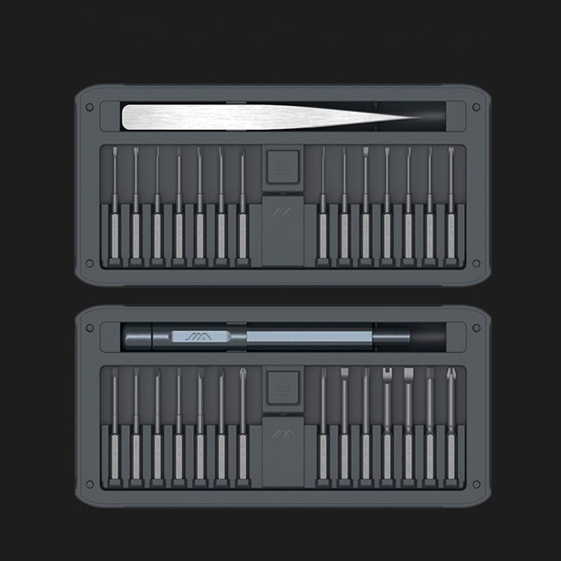 Súprava Viacúčelových Presných Skrutkovačov Jimi® 30 In 1 Nástroj Na Opravu Sada Pre Domácich Majstrov S Pinzetou