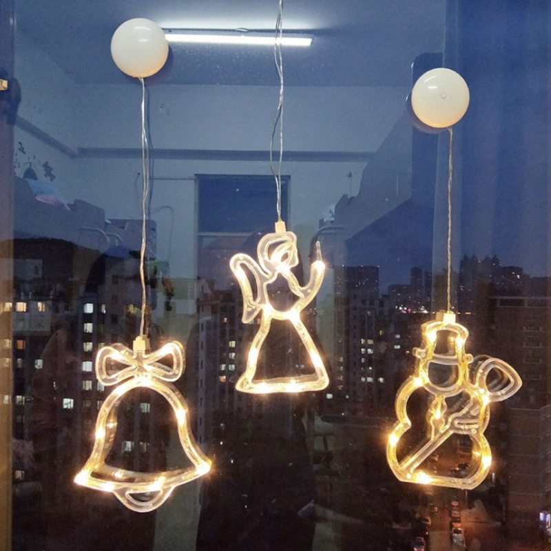 Led Svetlá Na Ozdobu Vianočného Stromčeka Vianočné Osvetlenie Pre Večierky Vo Výkladoch Akumulátorová Rozprávková Lampa