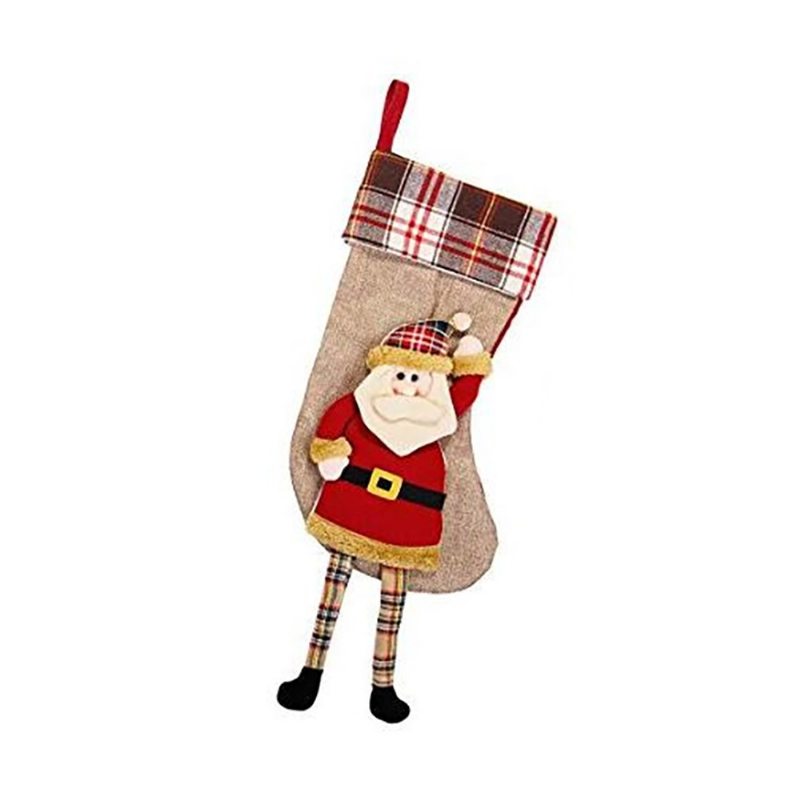 Vianočná Výzdoba Ponožky Veľká Veľkosť Darčekové Vrece Plédy Santa Claus Sob Snehuliak Domov Závesná Dekorácia Deti