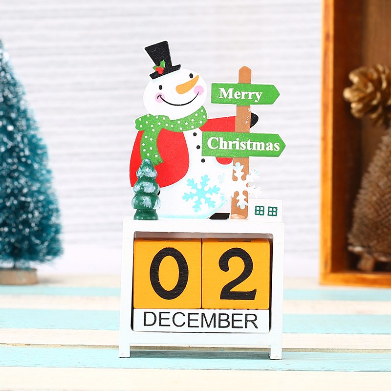 Vianočné Kreatívne Darčeky Drevené Ozdoby Do Kalendára Malé Mini Dátumové