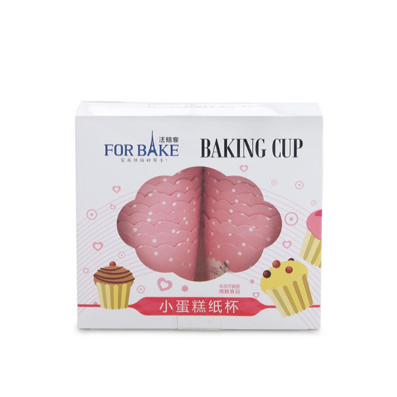 24ks Forma Na Pečenie Okrúhly Papier S Povrchovou Úpravou Small Cake Puff Muffin Paper Cup Cup