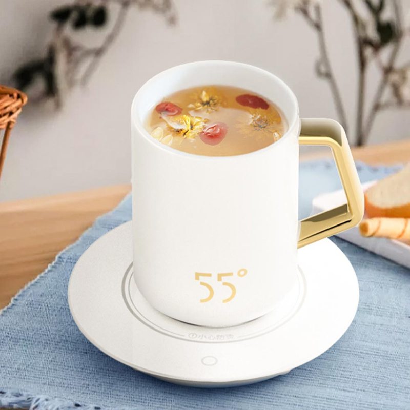 55 Stupňový Termostatický Ohrievač Hrnčeka Na Horúce Mlieko Teplý Čaj Teplá Káva Voda