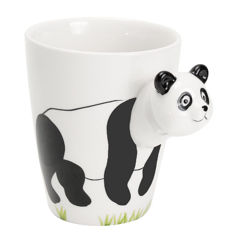 Animal Ceramic Cup Osobnosť Hrnček Na Mlieko Na Čaj Kávový Šálka Home Office Novinka Dinkware