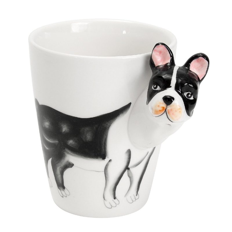 Animal Ceramic Cup Osobnosť Hrnček Na Mlieko Na Čaj Kávový Šálka Home Office Novinka Dinkware