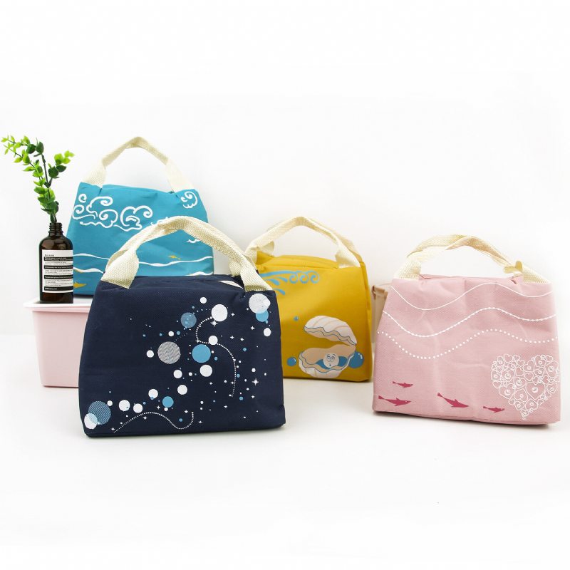 Cute Lunch Box Bag Izolačný Balíček Outdoor Piknik Office Obed Bag Taška S Čerstvým Ľadom