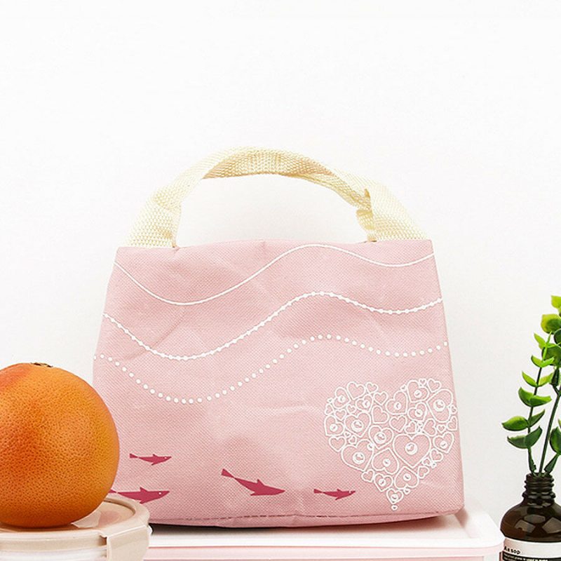 Cute Lunch Box Bag Izolačný Balíček Outdoor Piknik Office Obed Bag Taška S Čerstvým Ľadom