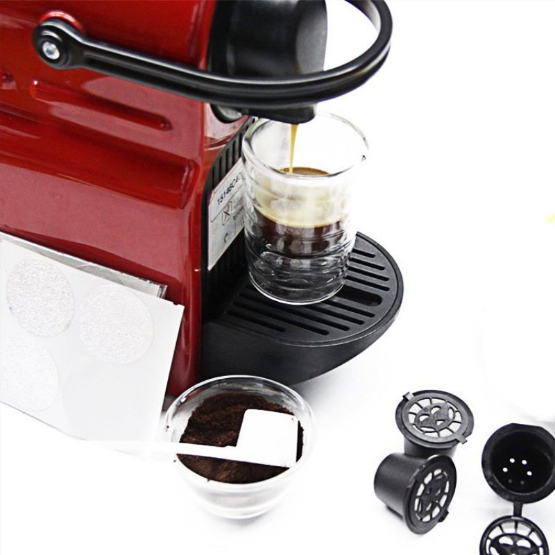 Doplniteľný Opakovane Použiteľný Kôš S Filtrom Kávových Kapsúl Nespresso Pre Kávovar