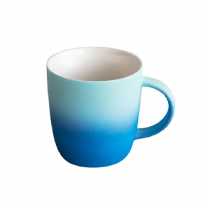 Elegantný Porcelánový Hrnček Na Kávu Gradient Color Matte Keramická Šálka Na Čaj