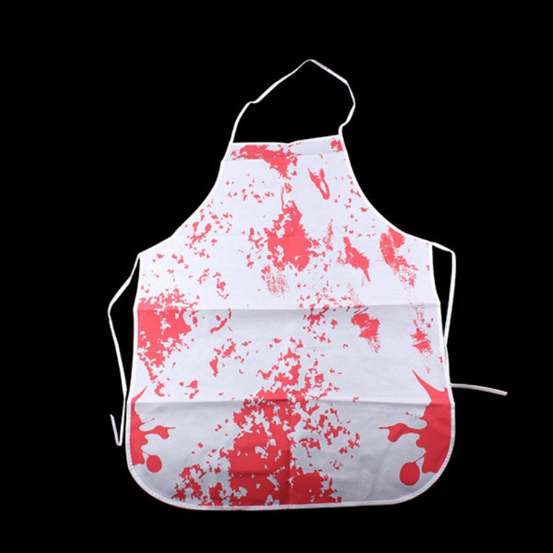 Halloween Blood Aprons Dospelý Bloody Butcher Role Hrať Indian Apron Hororové Obliekanie