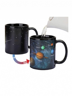 Keramické Farebné Hrnčeky A Starry Solar System