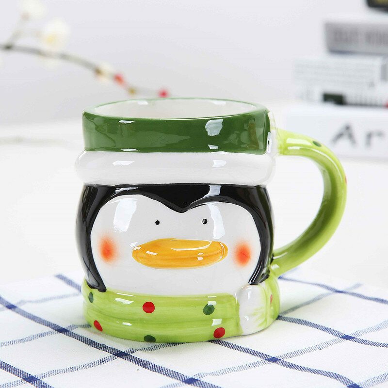 Kreatívny Vianočný Darček Keramické Hrnčeky Na Čaj Nádoba Na Vodu Šálky A Porcelánová Káva Najvyššej Kvality