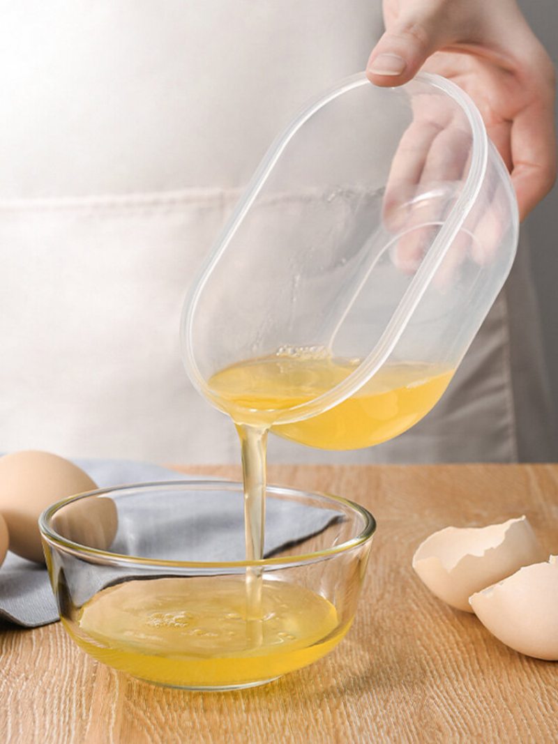 Kuchyňa Oddeľovač Vajíčok S Dvojitou Mriežkou Ekologický Vaječného Žĺtka Náradie Príslušenstvo Do Kuchyne Varenie