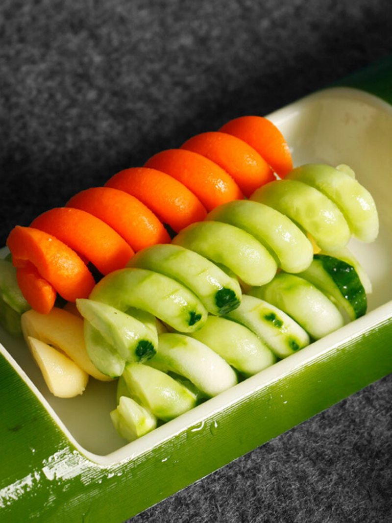 Kuchynské Doplnky Stainless Steal Špirálový Otočný Nôž Creative Scroll Na Zeleninu