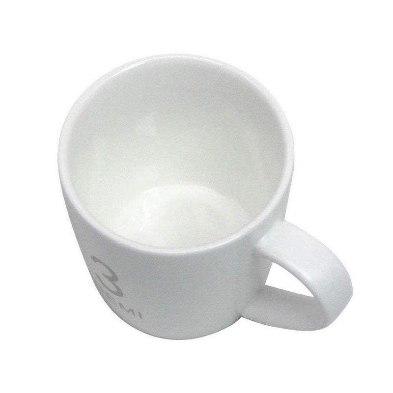 Malý Keramický Hrnček Na Mlieko Na Kávu 3 Oz Biele Porcelánové Hrnčeky Na Čaj Kakao A Cereálie