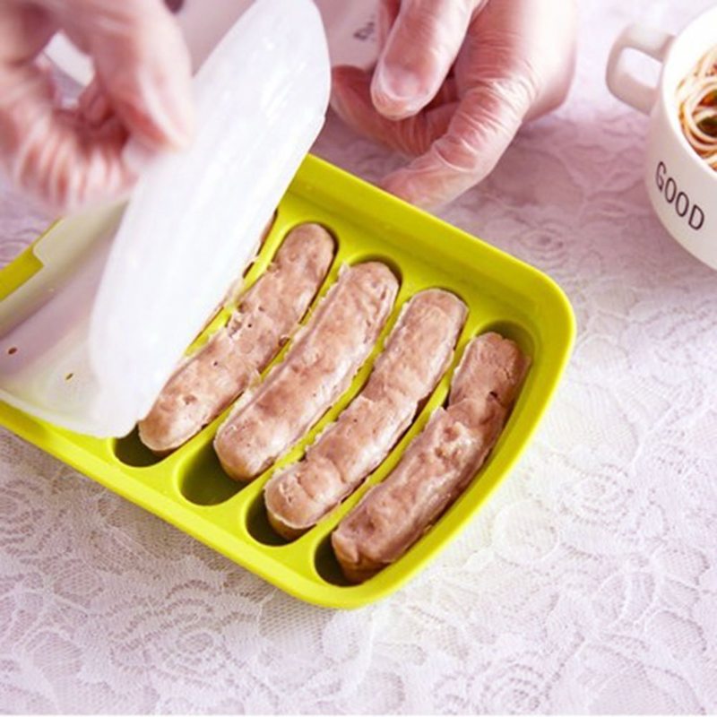 Potravinová Silikónová Forma Na Klobásy Domáce Náradie Na Pečenie Párkov V Rožku Na Hot-dogov