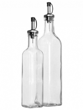 Priehľadný Pohár Na Olivový Olej Fľaša Na Nalievanie Octu Hubička Na Karitánku Korenie Do Kuchyne Fľaše Na Varenie