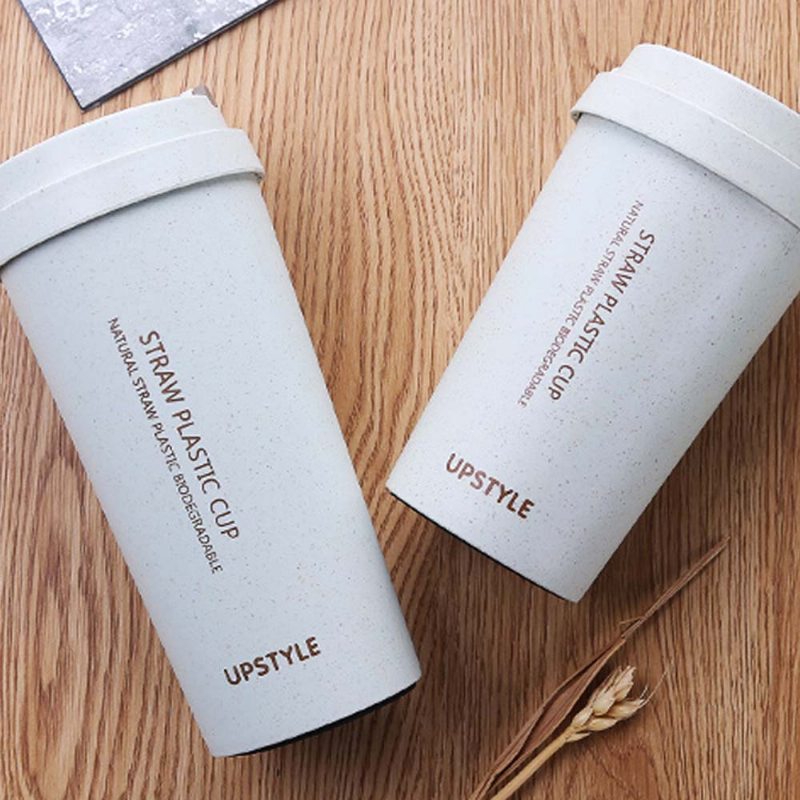 Šálka Z Pšeničnej Slamy Študentka Fresh Creative Simple Cup Personalizovaný Plastový Prenosný Pohár