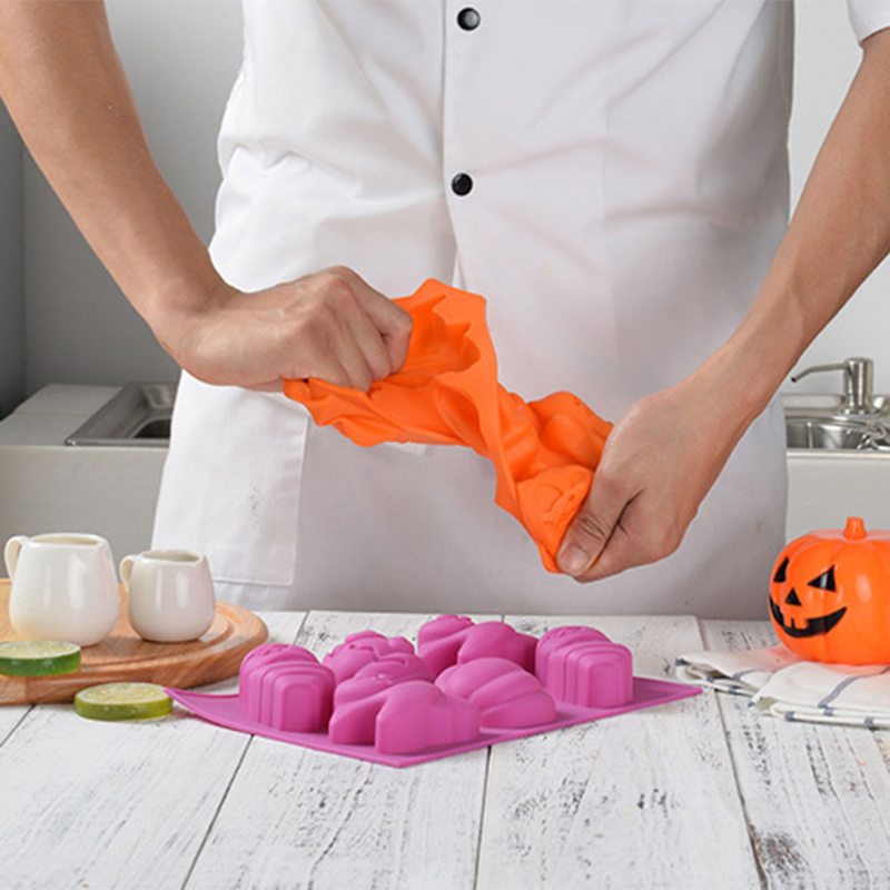 Silikónová Forma Na Tortu S Prenosným Otvorom Na Pečenie V Halloweenskom Štýle Nádoby Na Pre Domácich Majstrov Pri Vysokej Teplote