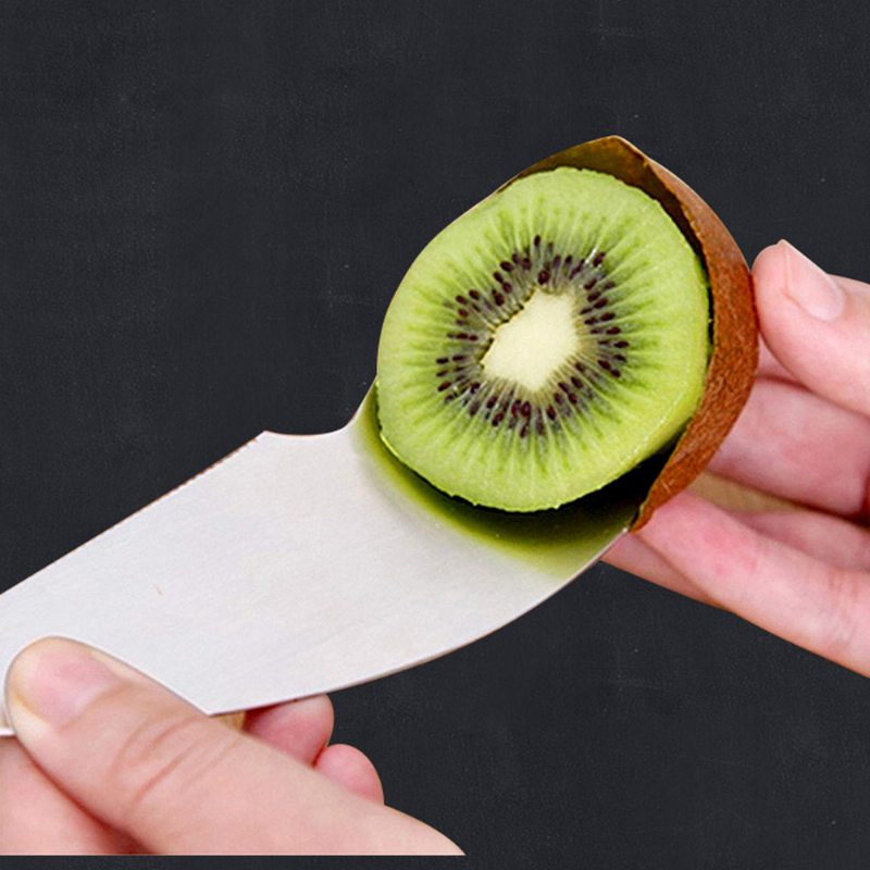 Škrabka Na Kiwi 304 Nerezový Krájač Multifunkčný Nôž Na Ovocie Na Naberačka Dužiny Kuchynský Nástroj Na