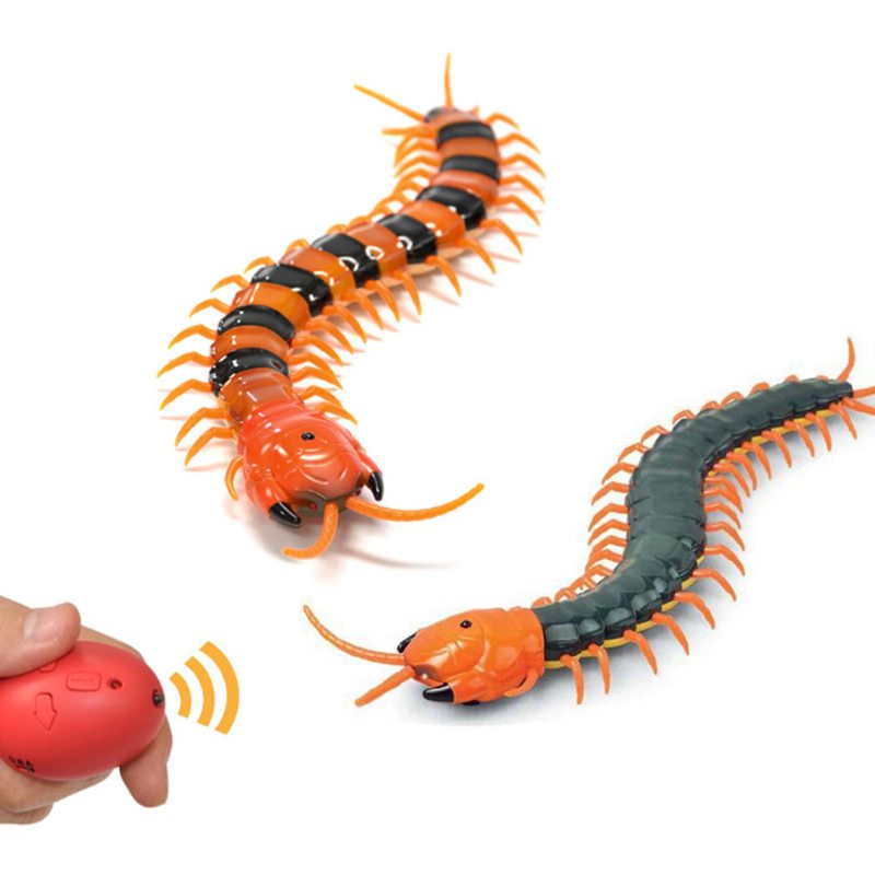 Diaľkové Ovládanie Elektrická Stonožka Od Toys Imitácia Stonožky S Flexibilnými Kĺbmi Zatraste Zvukom S Hračkou Parody