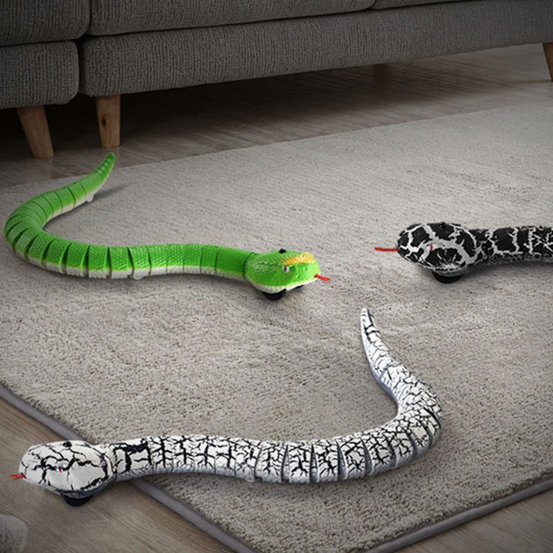 Imitácia Elektrického Hada Šialená Hračka S Usb Nabíjacím Káblom Flexibilnými Kĺbmi A Diaľkovým Ovládaním