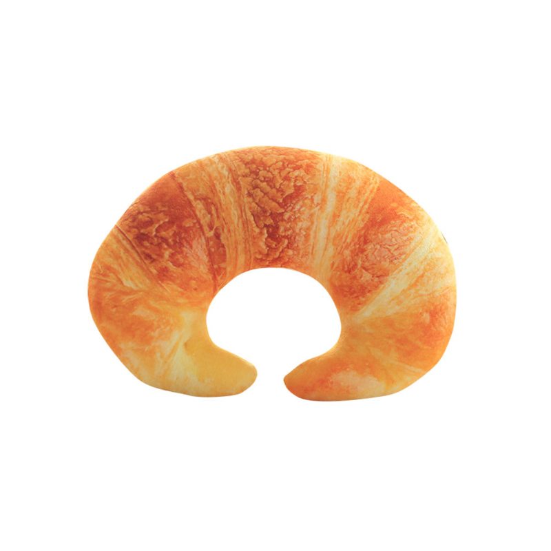 Imitácia Kreviet A Croissantový Vankúš Kreatívne Narodeninové Darčeky So Špeciálnym 3d Efektom Na Potlač Bavlneného Vankúša