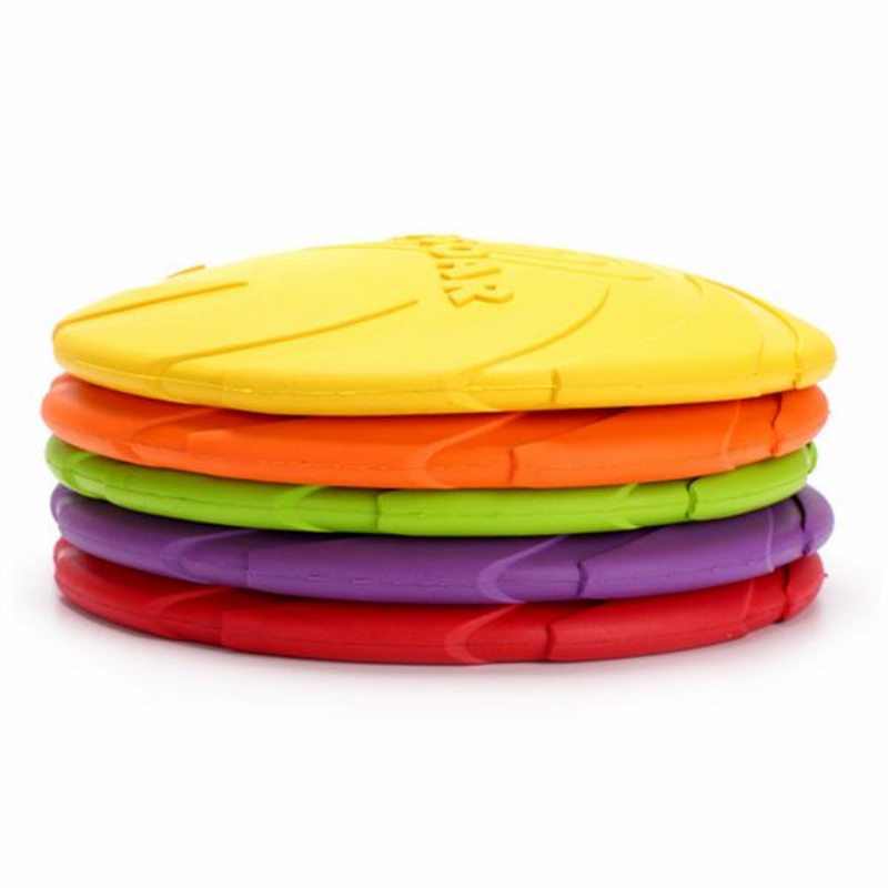 18 cm Gumový Plávajúci Lietajúci Disk Pre Domácich Miláčikov Produkty Pre Nácvik Hryzenia Psov Mäkký
