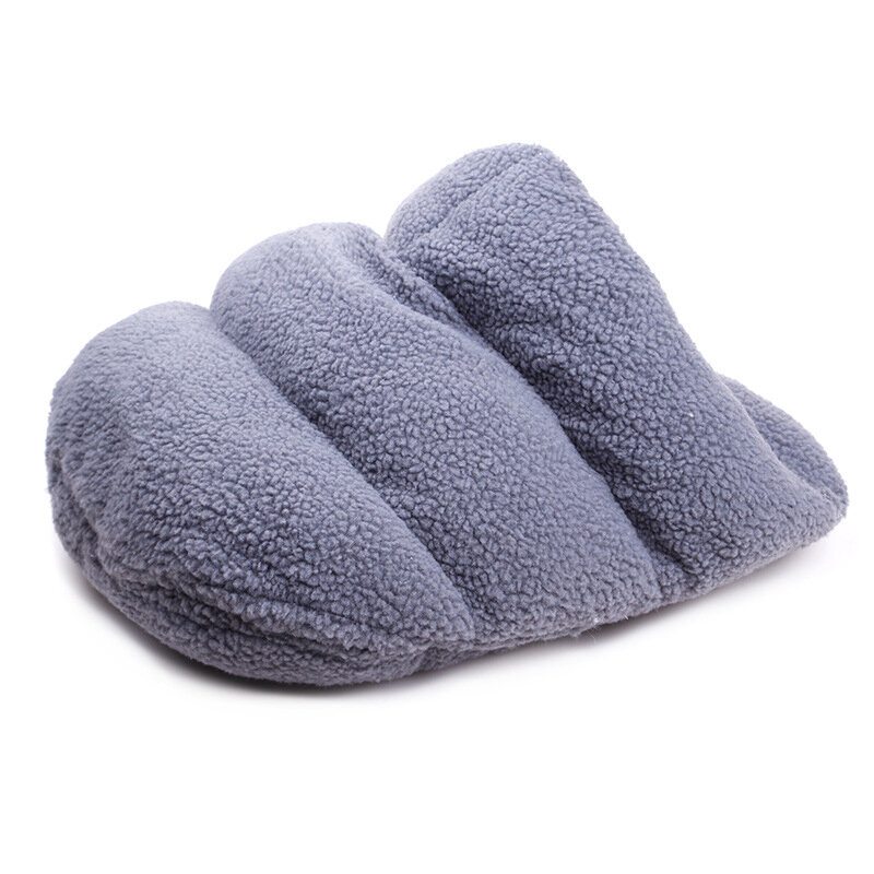 2 Farby Shearling Velvet Pet Slipper Spací Vak Chovateľská Stanica Pes Cat Cave Bed