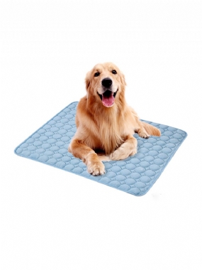 3 Farby Ice Silk Pet Summer Cooling Mat Pad Letná Ľadová Podložka Pre Psa Mačka