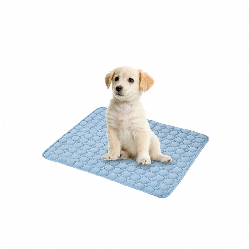 3 Farby Ice Silk Pet Summer Cooling Mat Pad Letná Ľadová Podložka Pre Psa Mačka