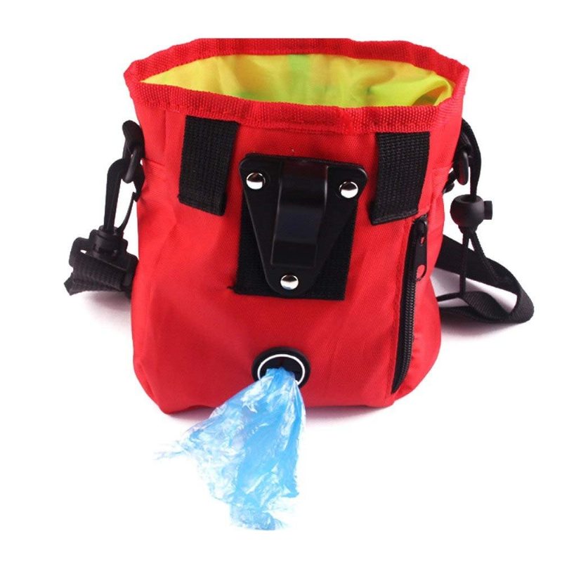 4-farebná Prenosná Cestovná Taška Na Tréning Domáceho Maznáčika S Taškou Na Psie Pochúťky