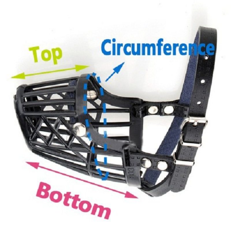 7 Možností Výberu Veľkostí Nastaviteľná Ústna Maska Pre Psa Bez Štekania Nylonový Košík S Náhubkom Pre Výcvik Psov