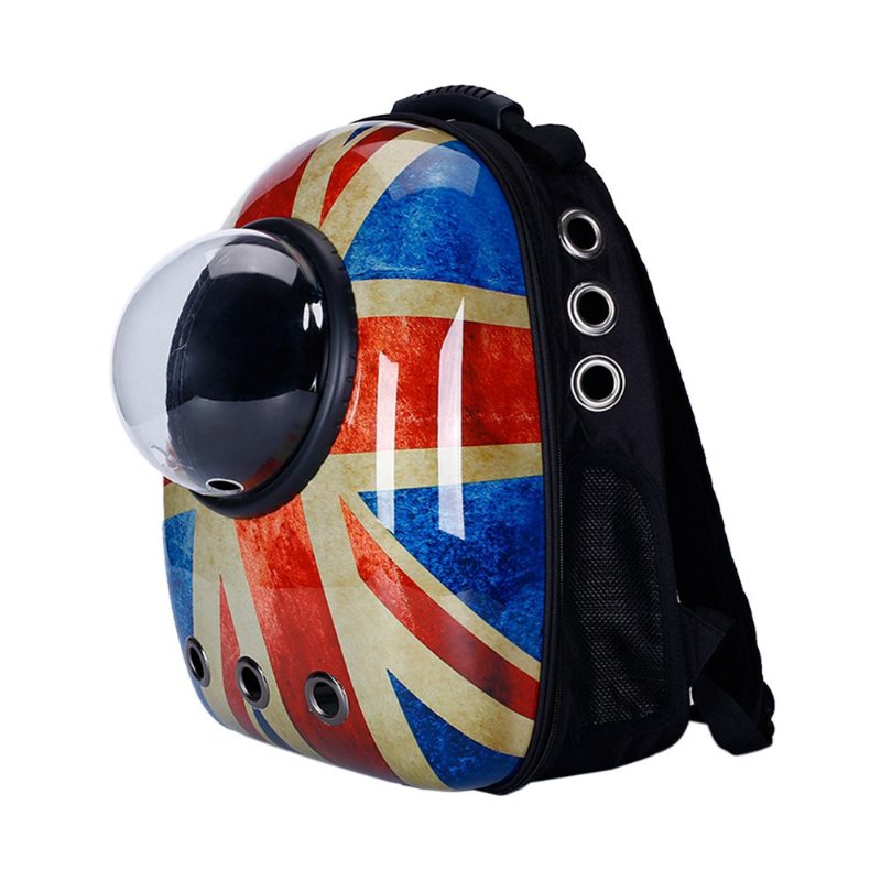 Astronaut Pet Mačka Pes Šteniatko Priedušný Oxford Látkový Nosič Cestovná Taška Space Fashion Capsule Backpack
