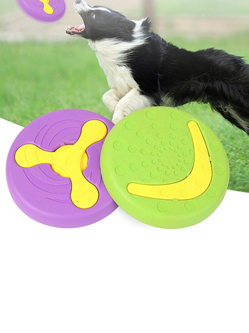 Gumová Hračka Pre Domáce Zvieratá Frisbee Pre Psov Môže Kŕmiť Misku Pre Tréningové Chov Zvierat
