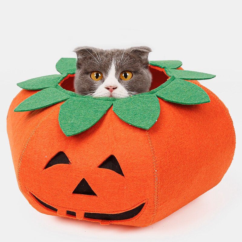 Halloween Tekvicové Psie Šaty Do Multifunkčného Psieho Obojku Pet Cat Party Transformačný Kostým