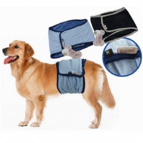 Muž Pes Puppy Belly Wrap Band Wc Tréningová Plienka Sanitárne Nohavice Spodná Bielizeň