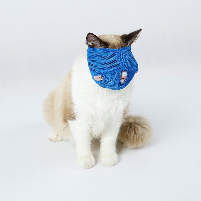 Náhubky Pre Mačky Nylonová Maska Na Tvár Pre Nástroje Na Starostlivosť O Domáce Zvieratá Na Prevenciu Poškriabania A Proti Hryzeniu