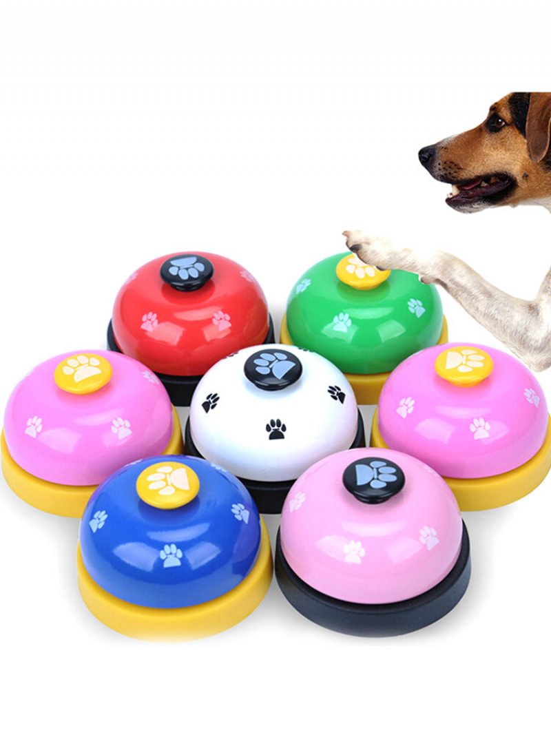 Pet Press Jingle Pes Cvičiteľ Mačiek Pet Intelligence Toy Footprints Tlačové Zvončeky Dog Ringer