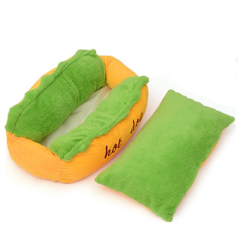 Pet Sandwich Bread Shape Bed Pad Puppy Resist Dirty And Bit Mat Simulation S L Veľkosť