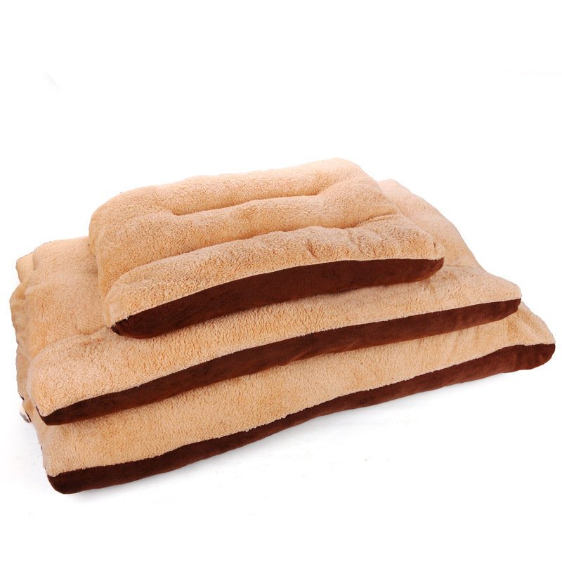 Shearling Velvet Suede Pet Spacia Posteľ Cushion Mat Zimná Teplá Pre Veľkých Psov