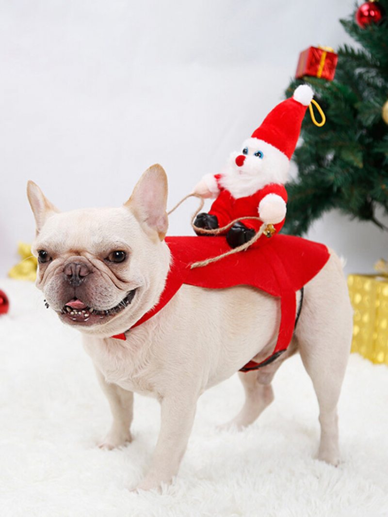 Vianočné Oblečenie Pre Psa Pre Mačku Vtipný Kostým Na Premenu Malého A Stredného Psa