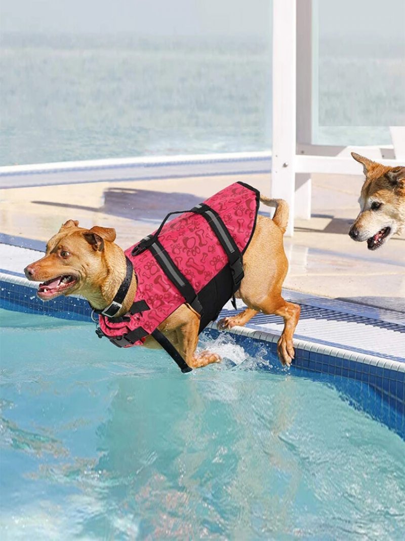Záchranná Vesta Na Plávanie Reflexná Ochranná Na Pre Domácich Miláčikov Dog Puppy