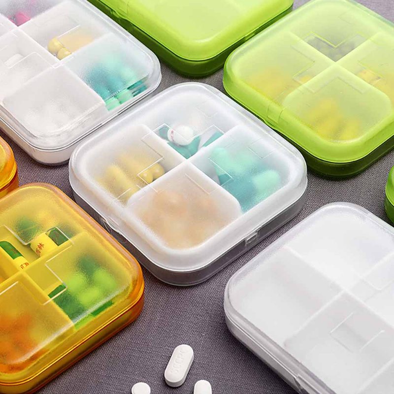7-dňový Organizér Mini Krabička Na Pilulky Plastová Na Lieky Na Vitamínové Tablety Nádobka Na Na Jeden Týždeň