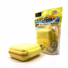 Organizér Na Tabletky – Týždenný Box Na So 6 Priehradkami Vodotesný Plastový Na Na Každodenné Alebo Cestovanie (žltý)